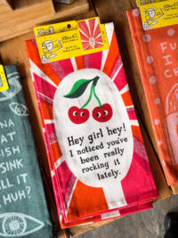 Hey Girl Hey! Cherry Burst Tea Towel