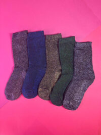 Glitter Crew Socks