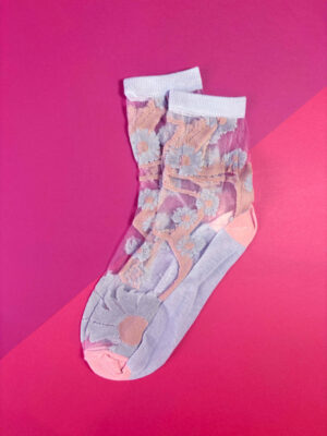 Floral Glass Socks - Image 4