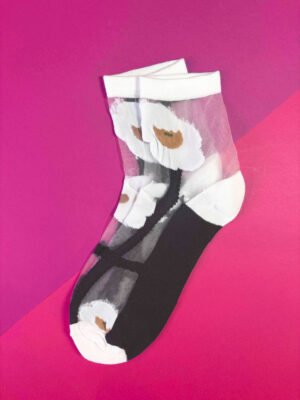 Floral Glass Socks - Image 3