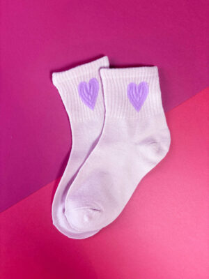 Kids Heart Sports Style Tube Socks - Image 5