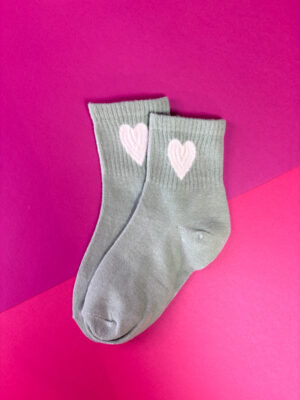 Kids Heart Sports Style Tube Socks - Image 4
