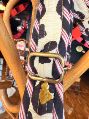 Leopard Print Quilted Cross Body Stroller Bag - Image 2