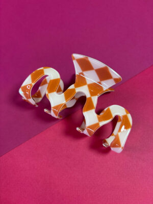 Checkerboard Claw Clip - Image 3