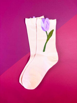 Tulip Pastel Crew Socks - Image 5