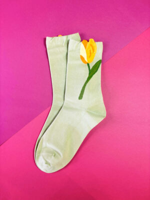 Tulip Pastel Crew Socks - Image 4