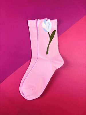 Tulip Pastel Crew Socks - Image 3