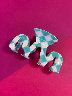 Checkerboard Claw Clip - Image 5
