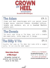 Drag Queen Bingo Burgers