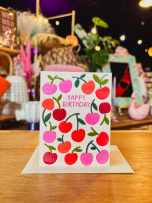 Cherry Birthday Card