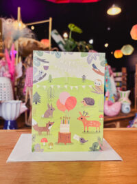 Woodland Creature Birthday Card