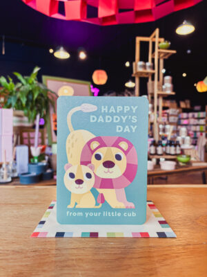 Happy Daddy's Day Lion Cub Father's Day Card