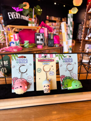 Bubble Tea 3D Foodiemals Keyring - Image 2
