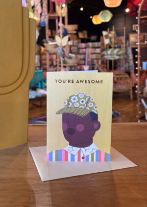 You're Awesome Portrait Card