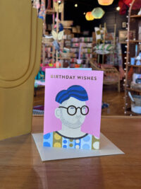 Birthday Wishes Portrait Card