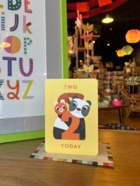 Panda Age 2 Birthday Card