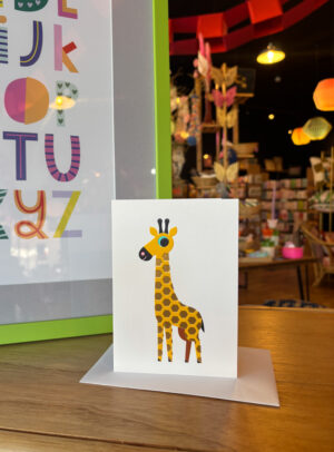 Giraffe Greetings Card