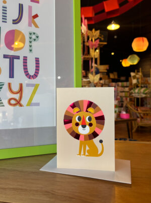 Lion Greetings Card