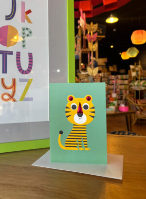 Tiger Greetings Card