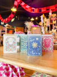 Vintage Book-Inspired Notecard Set – Pack of 12