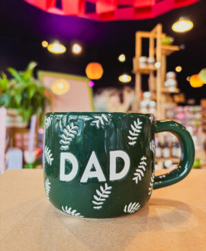 Green Dad Leafy Mug