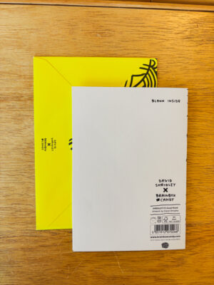 Today I Am In A Very Good Mood Card – David Shrigley x Brainbox Candy - Image 2