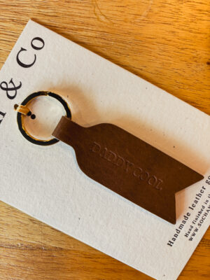 Leather Daddy Cool Keyring - Image 2