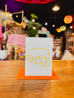 LOVE tat mini card