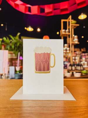 Pint of Beer Father's Day Card
