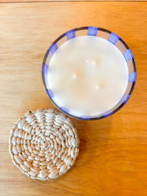 Rosemary & Sea Salt 3 Wick Soy Wax Candle - Image 3