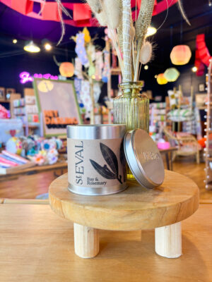 Bay & Rosemary Scented Tin Candle - Image 2