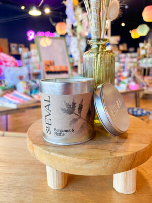 Bergamot & Nettle Scented Tin Candle - Image 2