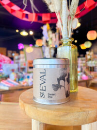 Sweet Pea Scented Tin Candle