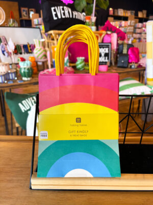 Rainbow Multi Coloured Paper Party Bags