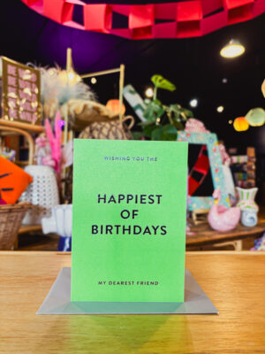 Happiest of Birthdays Card