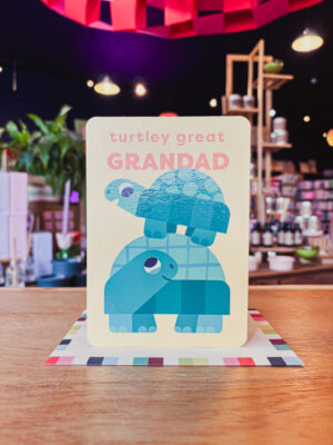 Turtley Great Grandad Father's Day Card