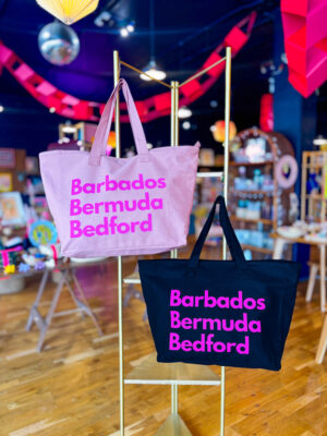 *Pre-Order* Barbados Bermuda Bedford Large Tote Bag - Pink - Image 7