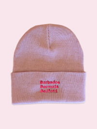 Barbados Bermuda Bedford Rose Pink Beanie