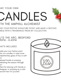 The Ampthill Alchemist - Festive Candle Workshop